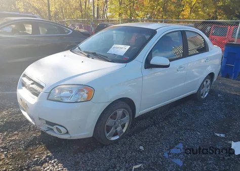 2011 Chevrolet Aveo 2Lt z USA, uszkodzony, nr VIN KL1TG5DE4BB176382